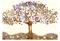 Artgeist Golden Tree fototapetti – kuva 1