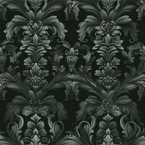 Nour Dark Green - 1015501-07 Tapetti