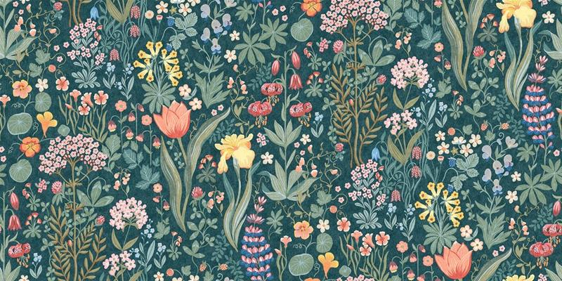 Blomsterhav Grand - 9783W Tapetti