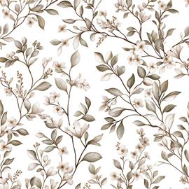 Nette warm White - 1047101-06 Tapetti