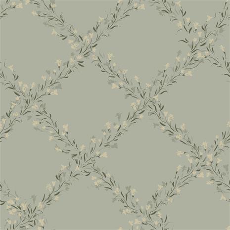Olivia Trellis Green - 1037801-05 Tapetti