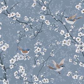 Ernst Dark Blue - 1091401-05 Tapetti