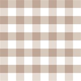 Checkered Brown - 1031901-16 Tapetti