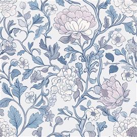 Katrin Dark Blue - 1038801-05 Tapetti