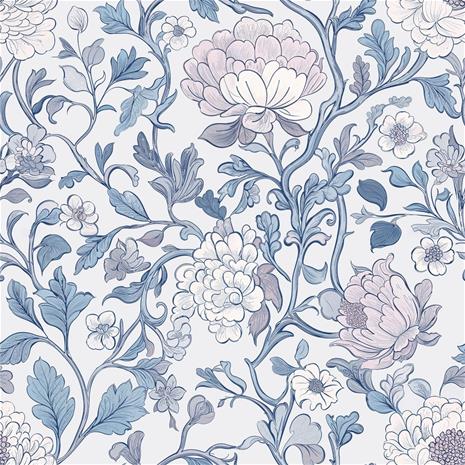 Katrin Dark Blue - 1038801-05 Tapetti