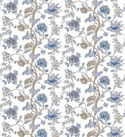 Indienne Indigo/birch - HFUP113375 Tapetti