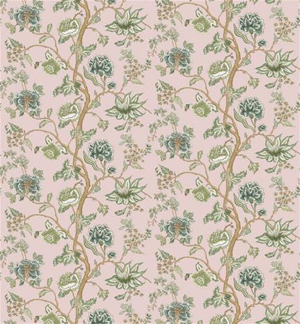 Indienne Blush/forest - HFUP113376 Tapetti