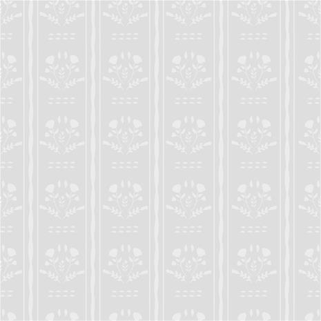 Sprig Flowers Lines and waves in Light Grey - 1033601-05 Tapetti – kuva 1/3