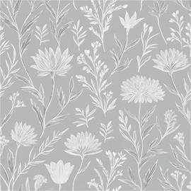 Josefina Light Grey - 1091701-05 Tapetti