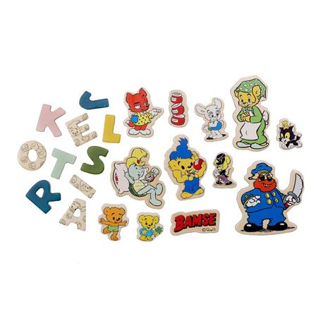 Bamse Magneettikirjaimet Ja Kuviot