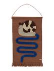 OYOY MINI Sally Snail On The Way Wall Rug - Multi/patterned - ONE SIZE