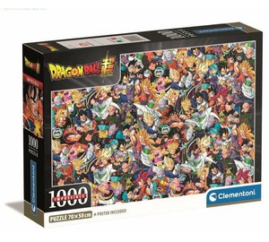Clementoni palapeli 1000 Compact Anime DragonBall 39918