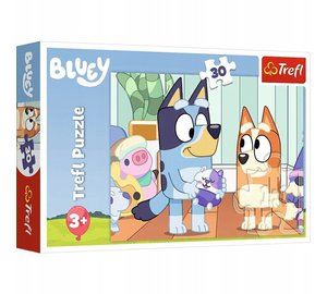 Trefl Pappussel Trefl 30 Bitar Bluey - Blue - ONE SIZE