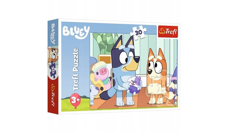 Trefl Pappussel Trefl 30 Bitar Bluey - Blue - ONE SIZE