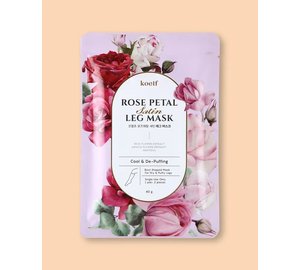 Petitfee & Koelf Rose Petal Satin Leg Mask - 40 g / 2 pcs