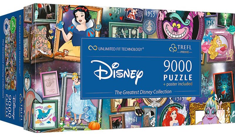 Trefl Prime Puzzle Disney Collection 9000p palapeli