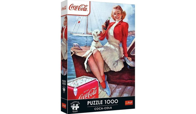 Trefl Premium Plus Coca-Cola: Break Time 1000p palapeli