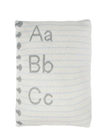Lorena Canals Knitted Cushion Notebook - White - 45X 30CM