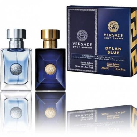 Versace Men's Travel Set Gift Set EDT 60 ml