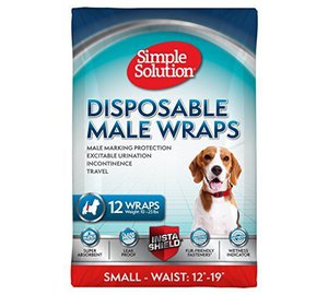 Simple Solution Disposable Male Wrap Small