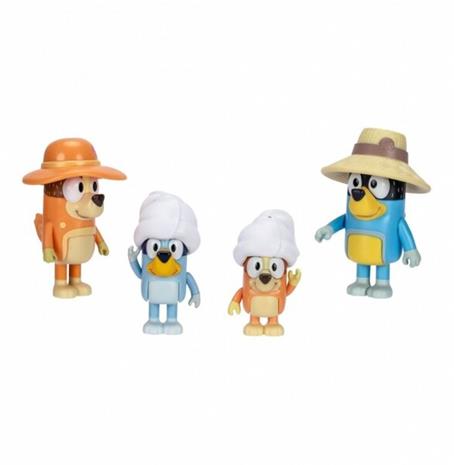 Bluey Figuurisetti Perhematka 4-pack