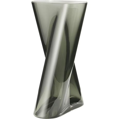 Georg Jensen Lituus lasimaljakko Harmaa, suuri