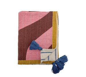 Bloomingville - Remy Throw - Multi - Recycled Cotton