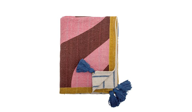 Bloomingville - Remy Throw - Multi - Recycled Cotton
