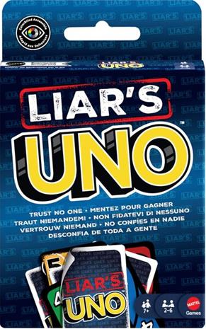 Mattel Games Uno Liars - Blue - ONE SIZE