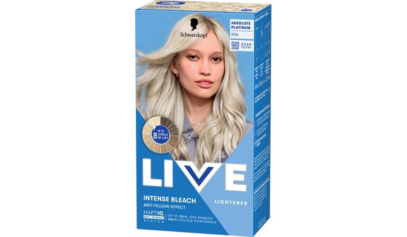 Schwarzkopf LIVE Intense Color 00A Absolute Platinum