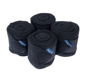 Nomad Tales -fleecepintelit musta full (4 kpl) hevonen