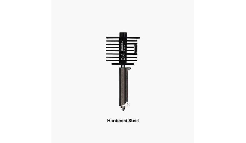 Bambu Lab A1 Hotend Assembly With Hardened Steel Nozzle