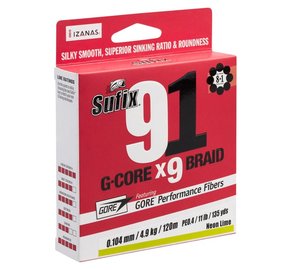 SUFIX 91 BRAID NEO CH 150M 0,128MM 6,3KG