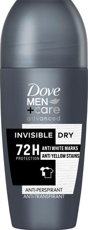 Dove Men+Care 72h Advanced Invisible Dry roll-on 50 ml