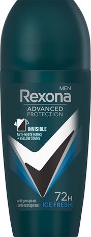 Rexona Men 72h Advanced Protection Invisible Ice roll-on 50 ml