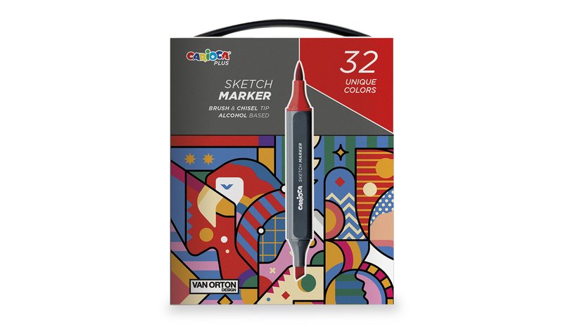 CARIOCA PLUS 45242 32KPL SKETCH MARKER