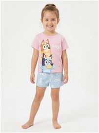 Bluey Pyjama, Vaaleanpunainen, 98-104