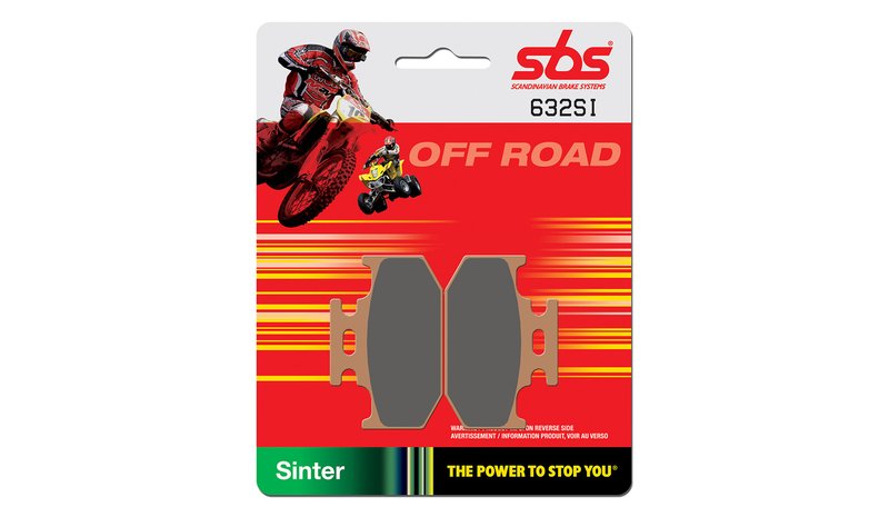SBS 23-632SI SINTERED OFFROAD JARRUPALAT