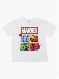 Marvel T-paita, Valkoinen, 152-158