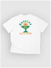 Rhythm Cantina T-paita vintage white Miehet