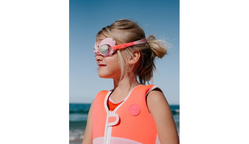 SUNNYLiFE Uimalasit, Melody the Mermaid Neon Strawberry