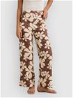 Rhythm Melia Floral Housut chocolate Naiset