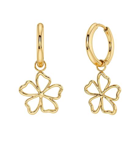 Edblad Alba Hoops Gold korvakorut 132123