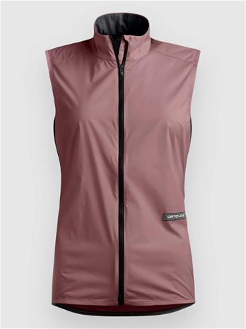 Ortovox Sequence Wind Vest chestnut Naiset