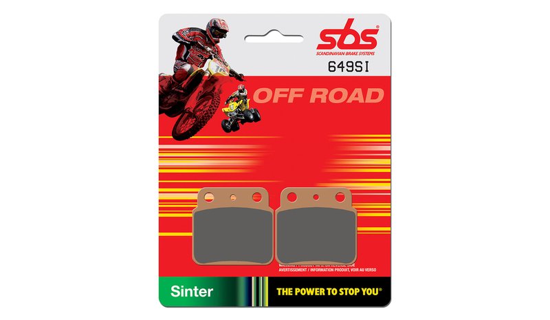SBS 23-649SI SINTERED OFFROAD JARRUPALAT