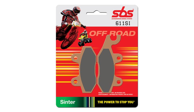 SBS 23-611SI SINTERED OFFROAD JARRUPALAT