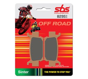 SBS 23-829SI SINTERED OFFROAD JARRUPALAT