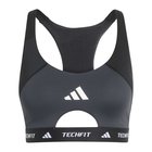 adidas Urheilurintaliivit Techfit Colorblock Medium Support - Musta/Harmaa Nainen