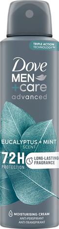 Dove Men+Care 72h Advanced Eucalyptus + Mint Spray 150 ml – kuva 3/3