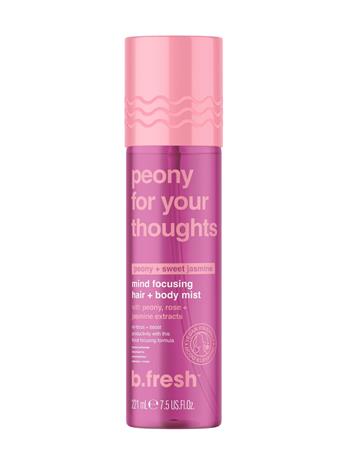 b.fresh Peony For Your Thoughts - Mind Focusing Hair + Body Mist